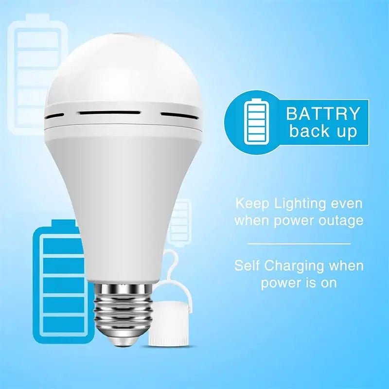 Self charging light deals bulbs