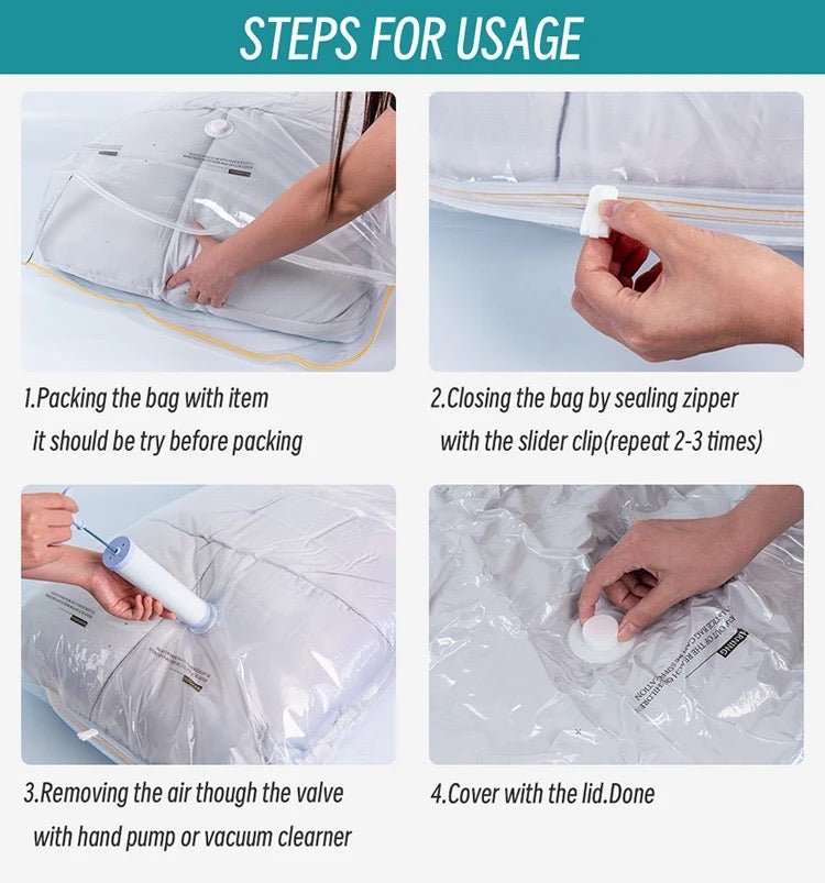 Vacuum discount seal storage