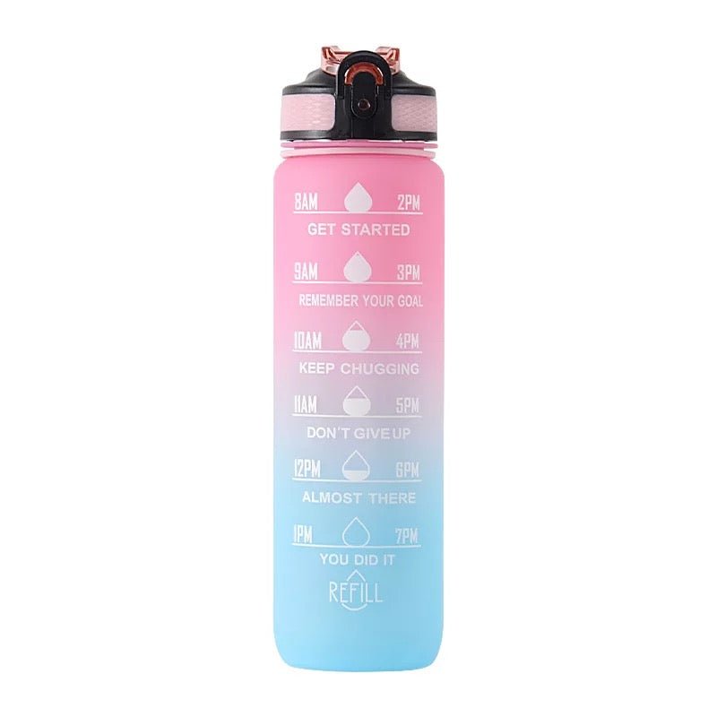 1 L Motivational Time Marker Bottle - Style Phase Home