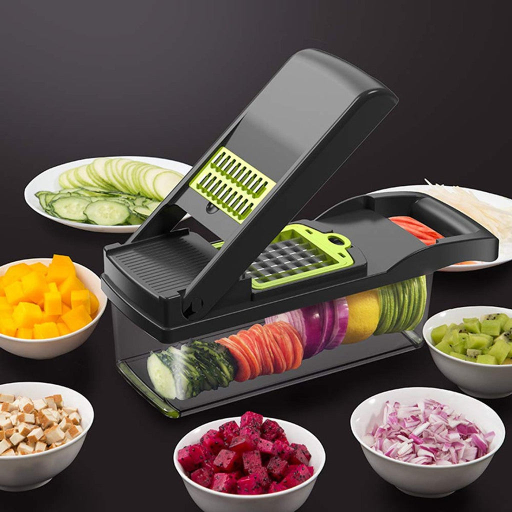 14 PC Multifunctional Vegetable Chopper - Style Phase Home