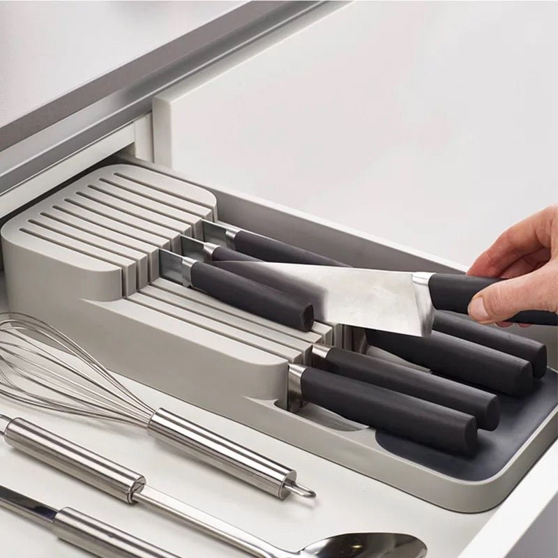 2 Tier Drawer Knife Organiser - Style Phase Home