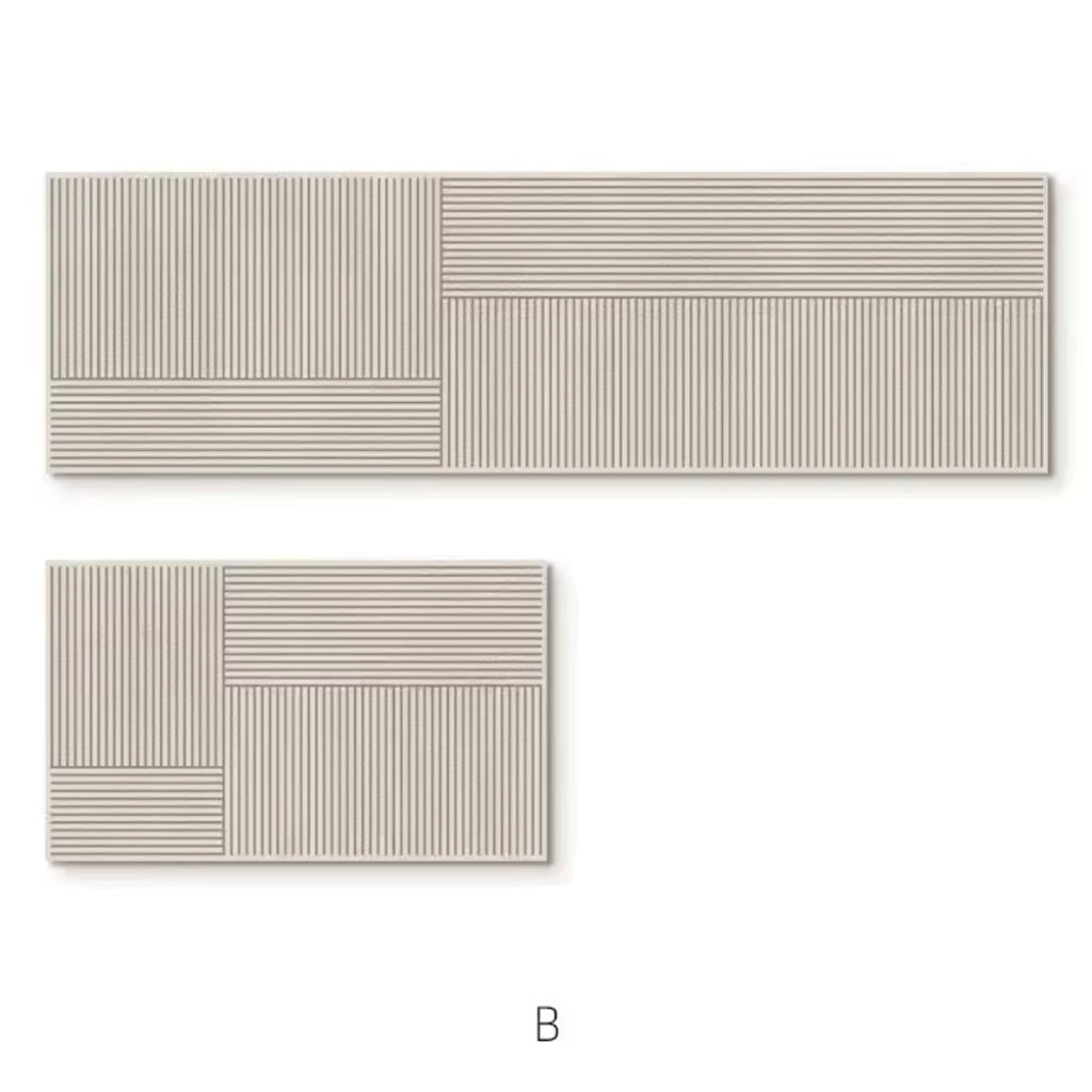 2PC High Quality Rubber Kitchen/Bathroom Mat - Style Phase Home