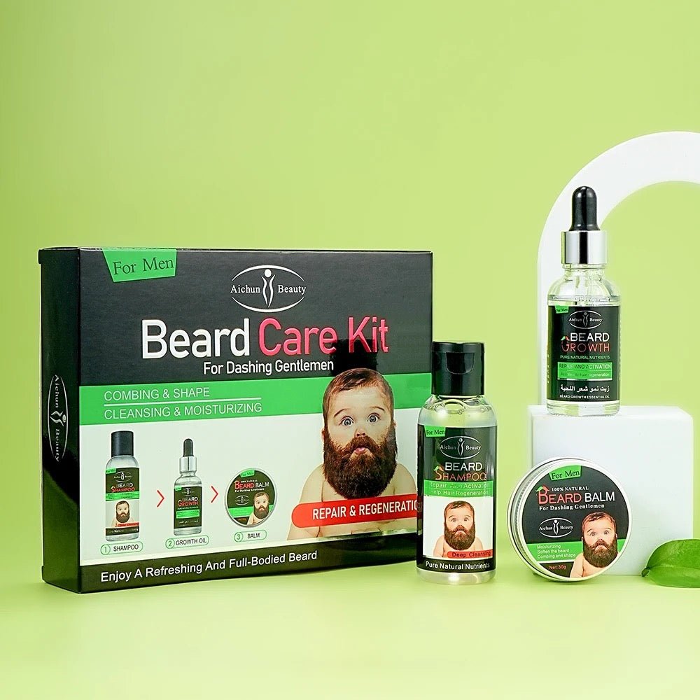 3 in 1 Beard Care Kit - Style Phase Home