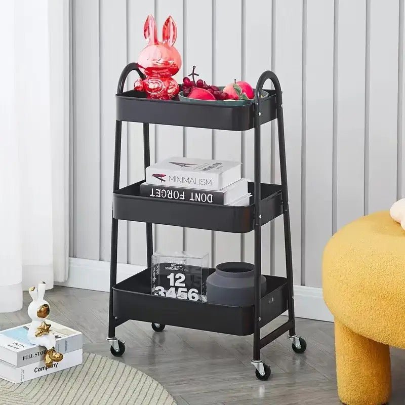 3 Tier Multifunctional Minimalist Storage Trolley - Style Phase Home