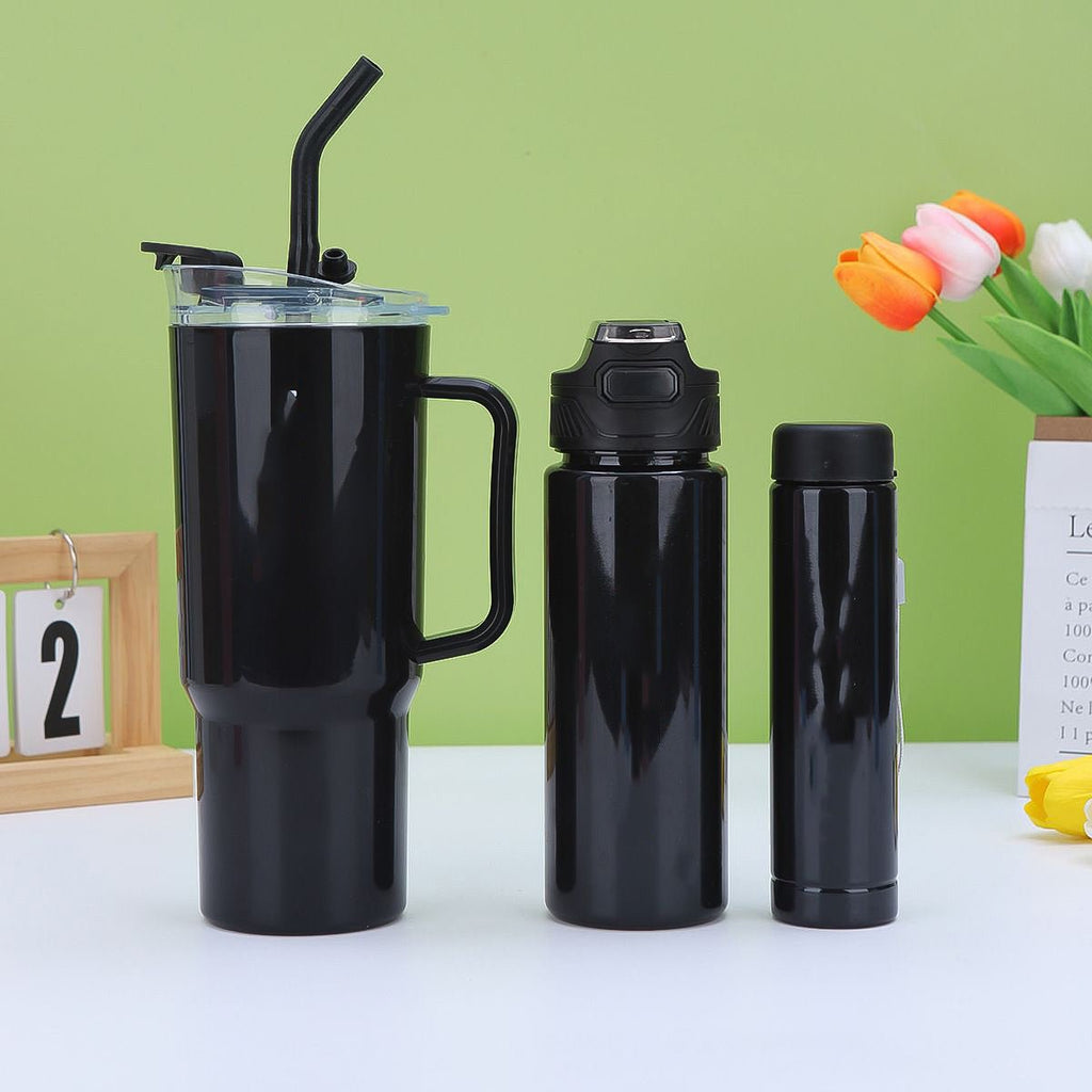 3PC Trendy Design Water Bottle Set - Style Phase Home