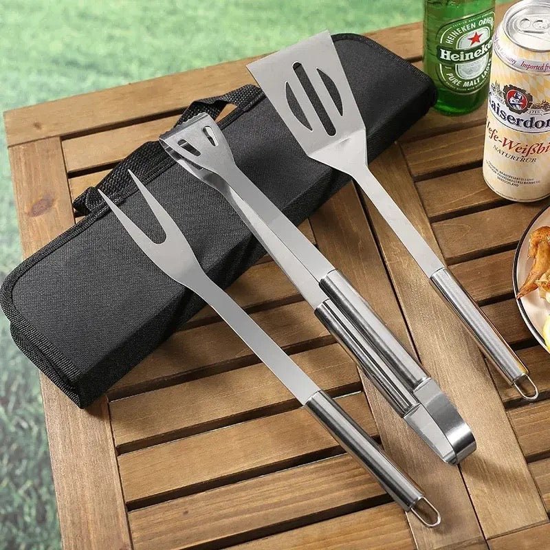 4PC Stainless Steel Braai Gift Set - Style Phase Home