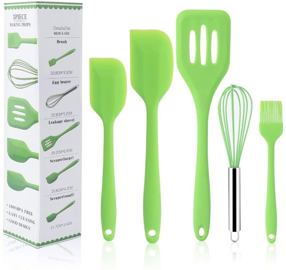 5 Piece Silicone Utensil Set - Style Phase Home