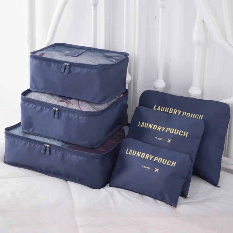 6PC Travel Packing Cube Set - Style Phase Home