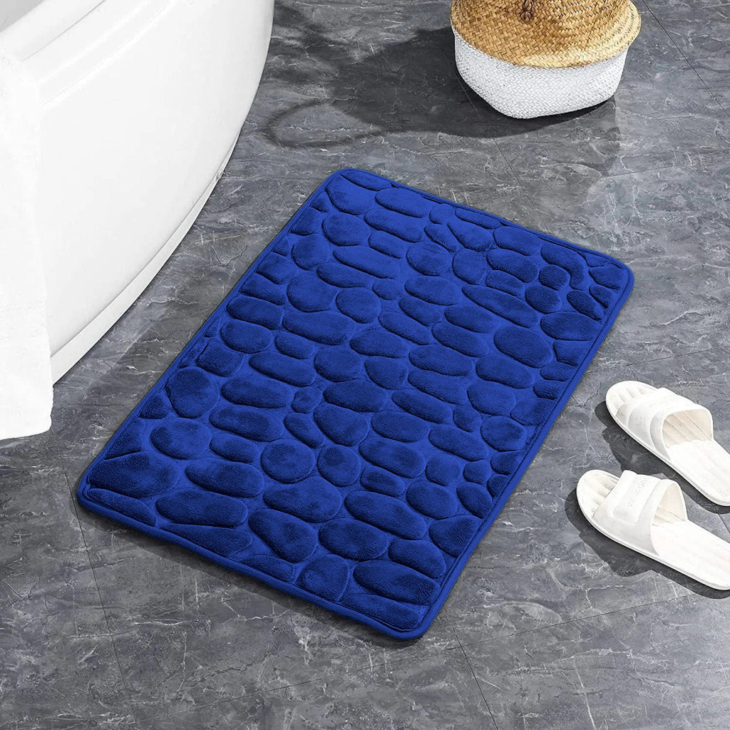 Bathlux 100% Cotton Embossed Bath Mat - 45 x 75 cm - Style Phase Home