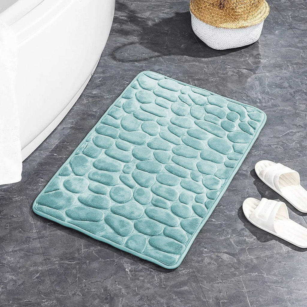 Bathlux 100% Cotton Embossed Bath Mat - 45 x 75 cm - Style Phase Home