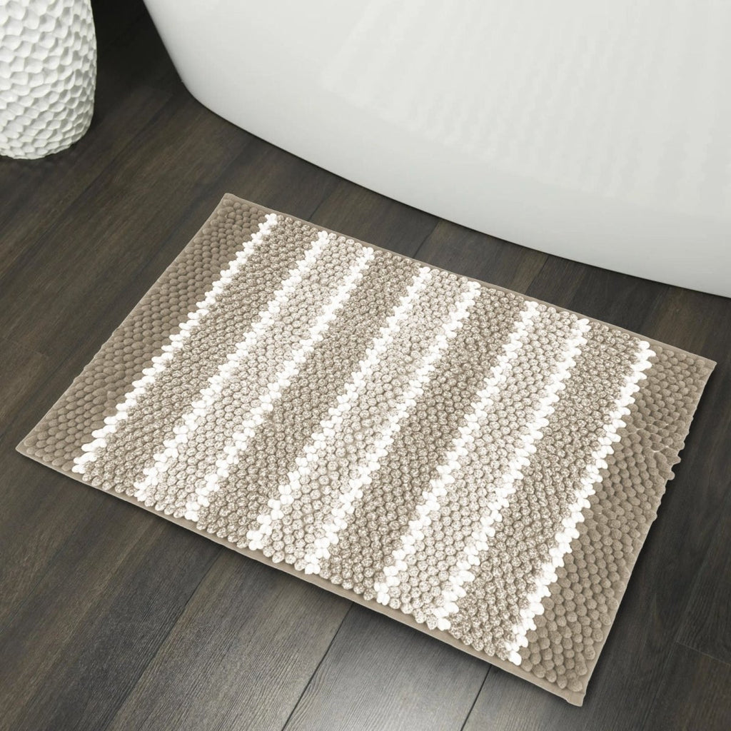 Bathlux Plush Chenille Bath Mat - 45 x 75 cm - Style Phase Home