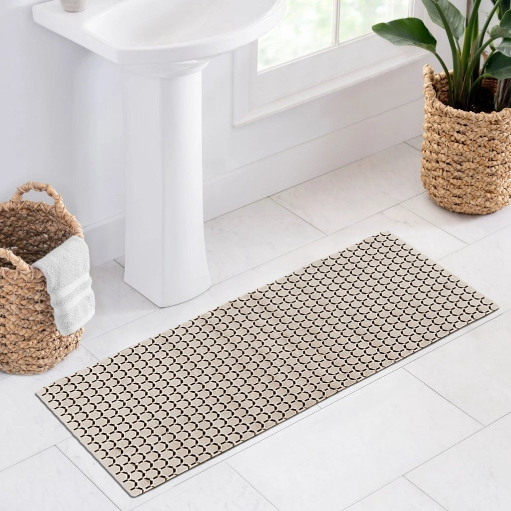 Bathlux Silicone Hexagon Bath Mat - 78 x 35 cm - Style Phase Home