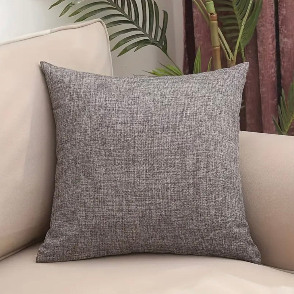 Danny Home Woven Scatter Cushion Cover - Grey - Style Phase Home