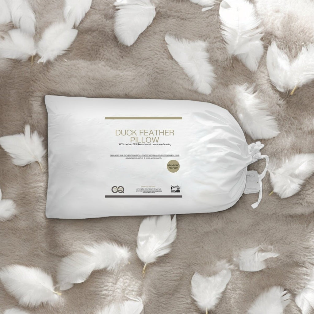 Duck Feather Pillow - Standard - Style Phase Home