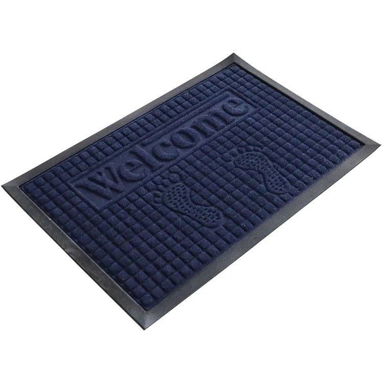 Embossed Welcome Door Mat - 40 x 60 cm - Style Phase Home