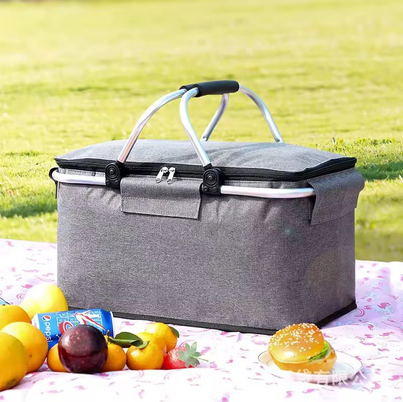 Foldable Insulated Picnic Basket - Style Phase Home