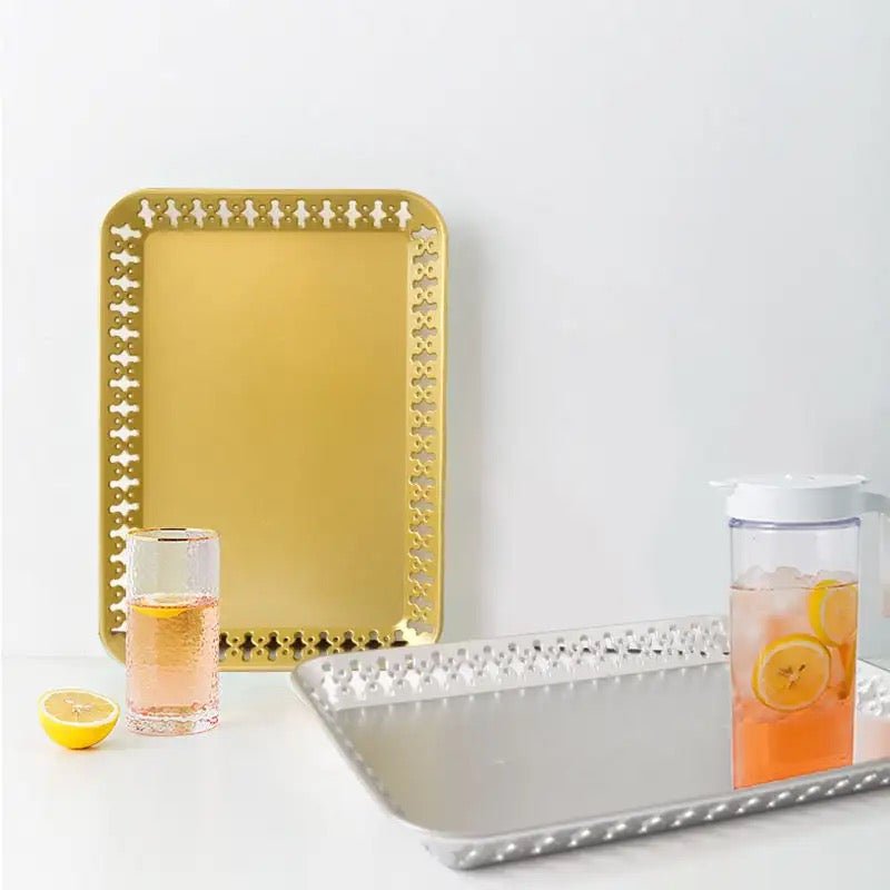 Gold Serving Decor Tray - Gold - Style Phase Home