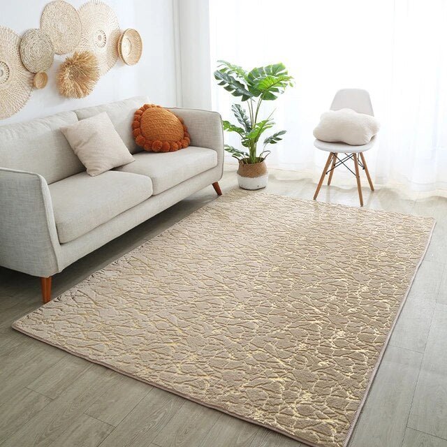 Marble Faux Fur Rug - 140 x 200 cm - Style Phase Home