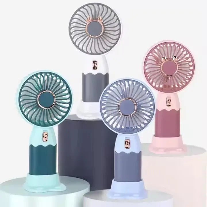 Mini Rechargeable Handheld Fan - Style Phase Home