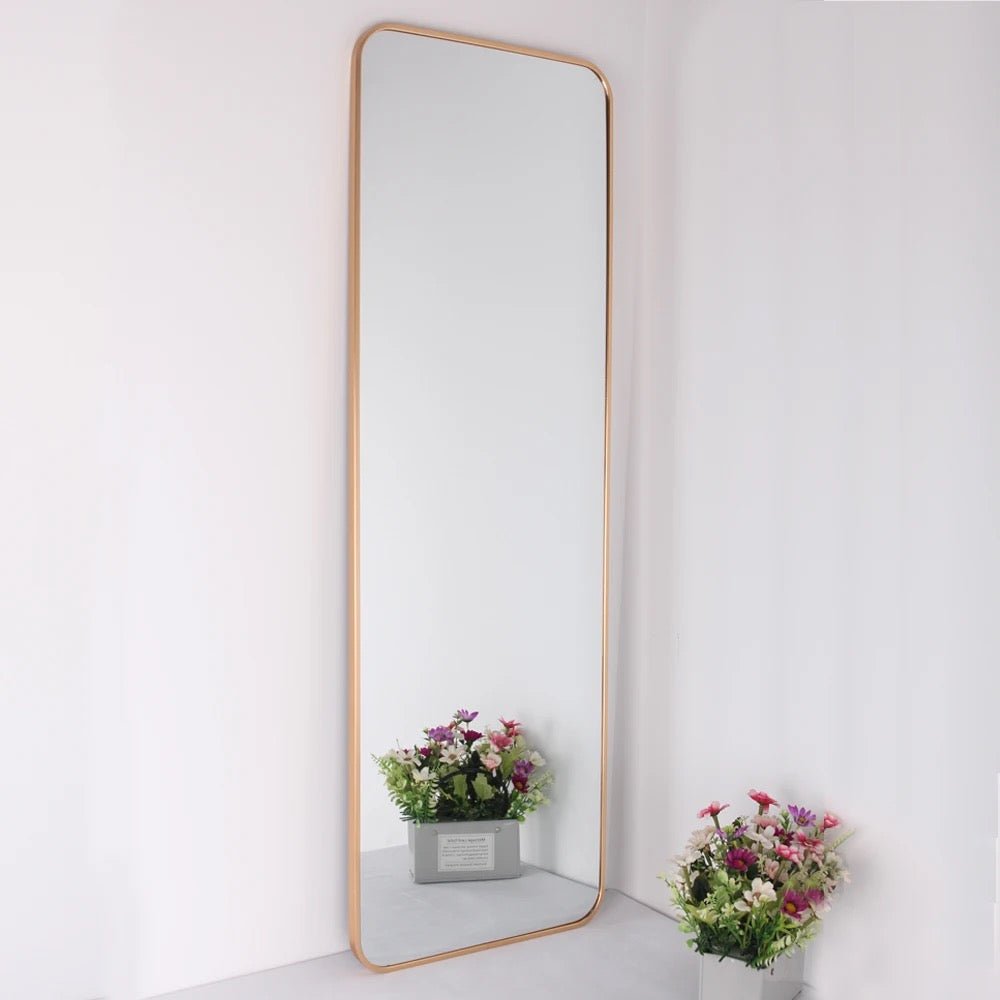 Modern Frame Mirror - Rectangle - 100 x 30cm - Style Phase Home