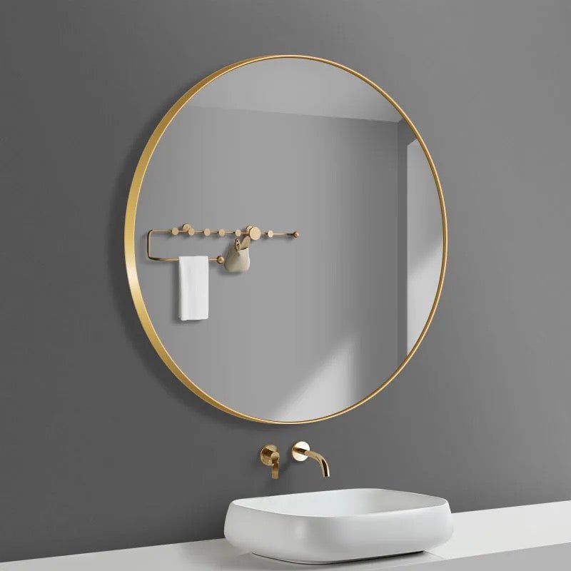 Modern Large Circular Mirror - 60cm - Style Phase Home