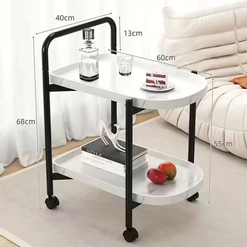 Modern Nordic Serving Table Trolley - Style Phase Home