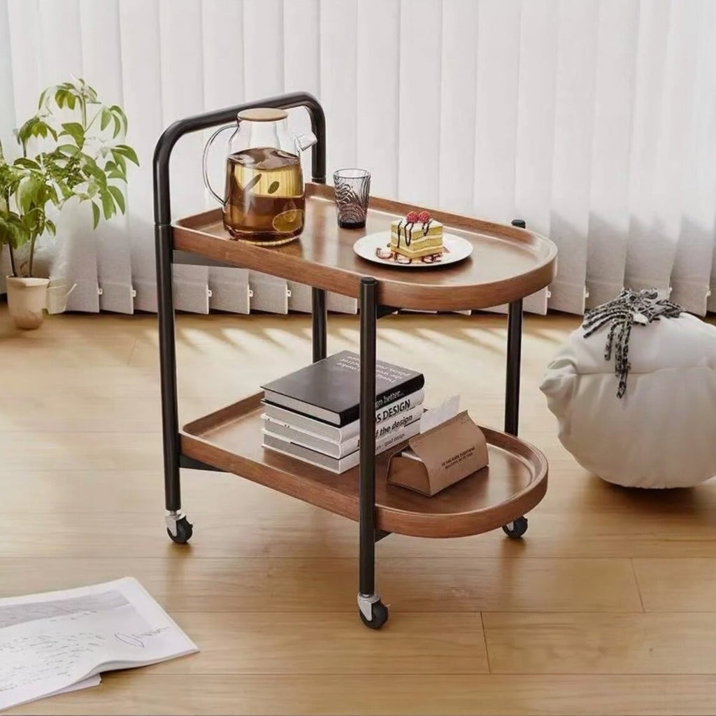 Modern Nordic Serving Table Trolley - Style Phase Home