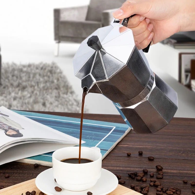 Moka Pot Coffee Espresso Maker Classic - Style Phase Home