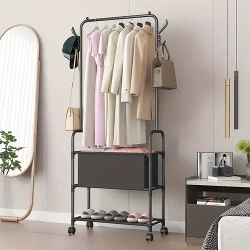 Multi Purpose Clothing & Shoe Rack - Style Phase Home