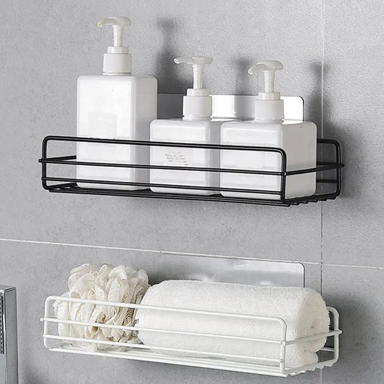 Multifunctional Adhesive Bathroom Storage Rack - Style Phase Home