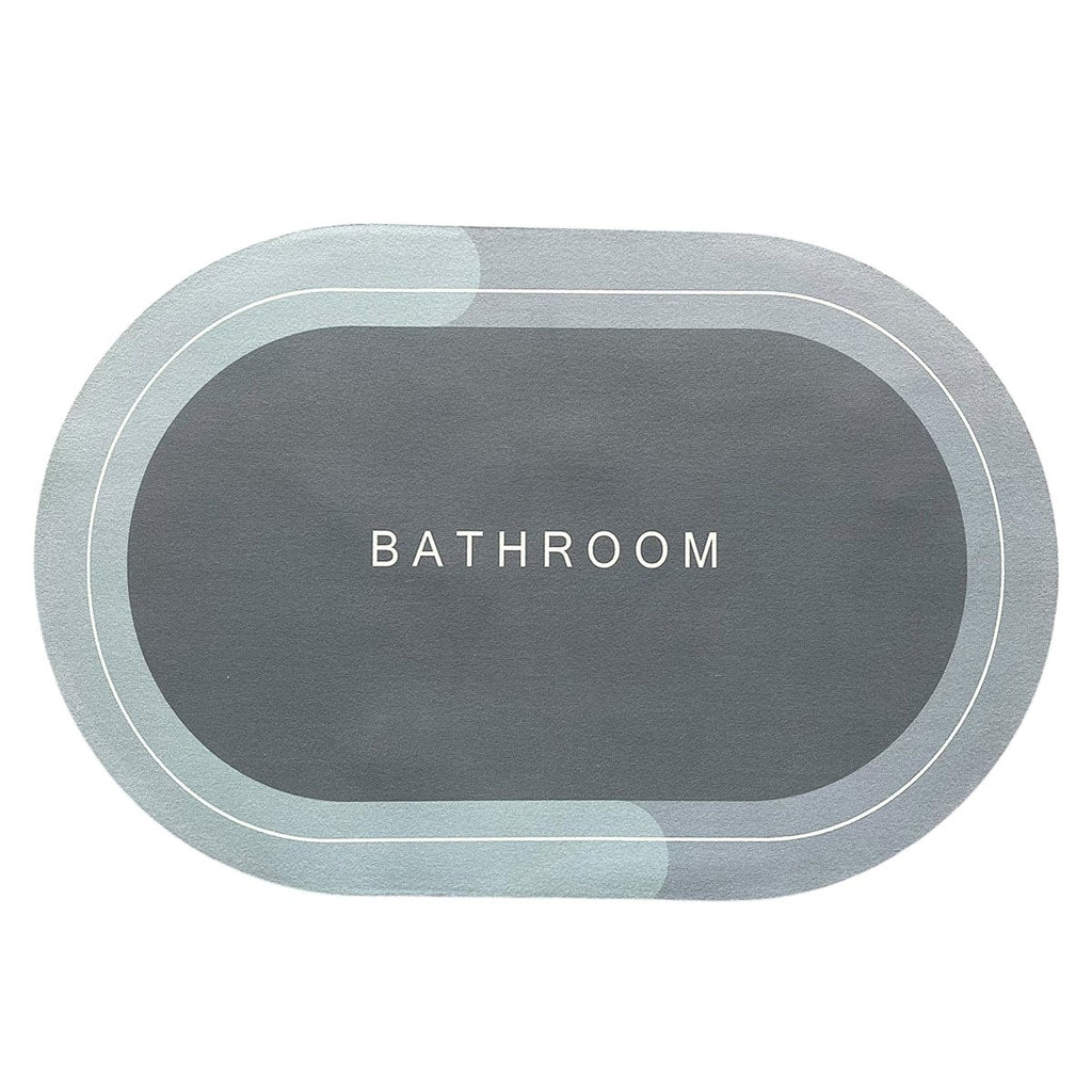 Non - Slip Oval Bath Mat - 40 x 60 cm - Style Phase Home