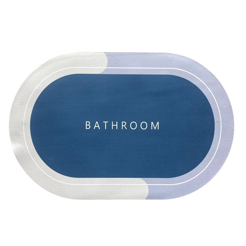 Non - Slip Oval Bath Mat - 40 x 60 cm - Style Phase Home