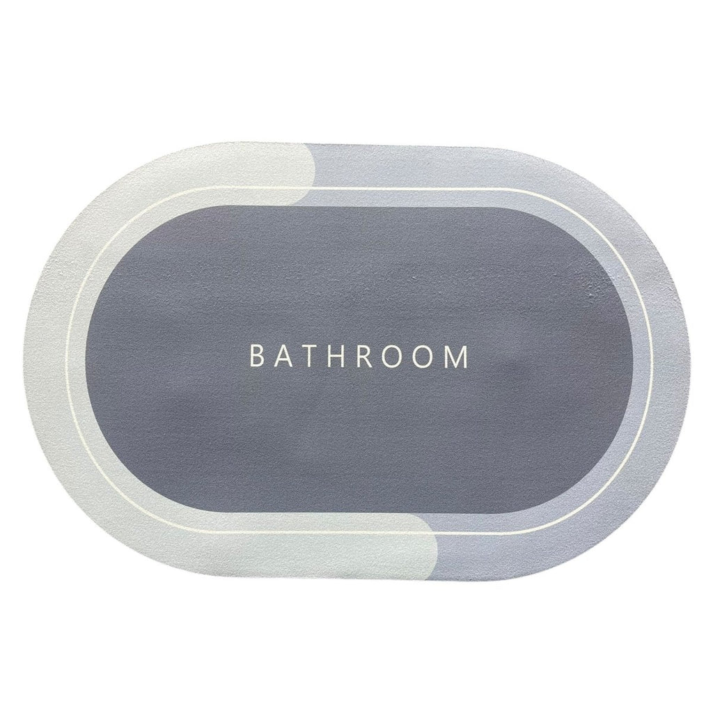 Non - Slip Oval Bath Mat - 40 x 60 cm - Style Phase Home