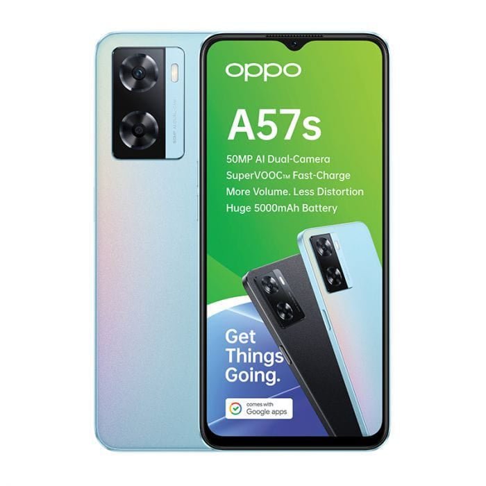 Oppo A57s 128GB Dual Sim - Sky Blue - Style Phase Home