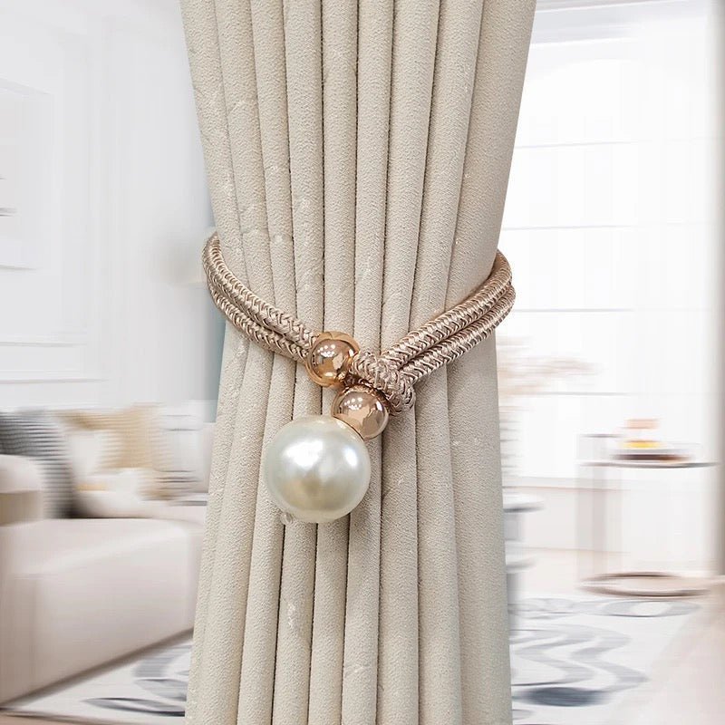 Pearl Curtain Tieback - 2 Pack - Style Phase Home