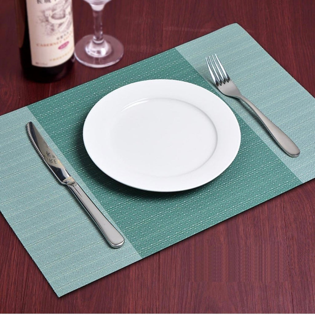 PVC Placemat Block Design - Mint - Style Phase Home