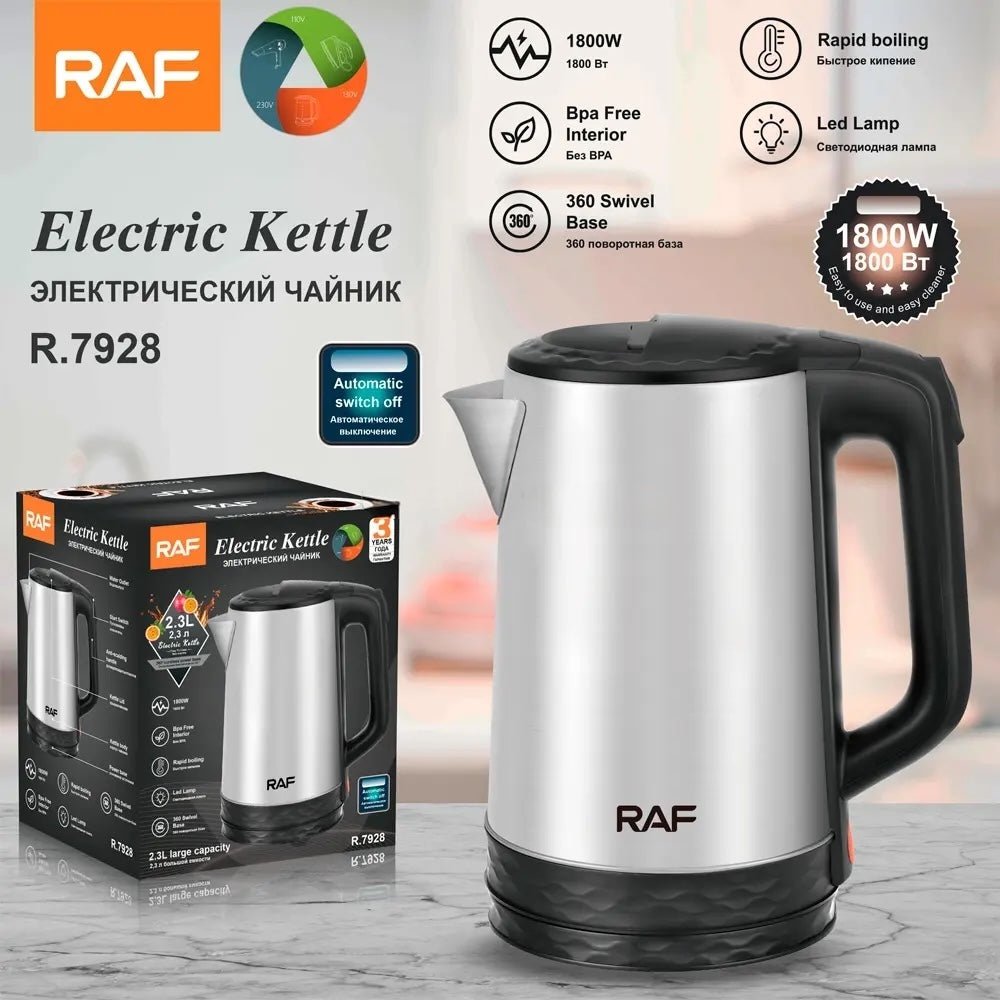 RAF 2.3L Electric Kettle - 1800W - Style Phase Home