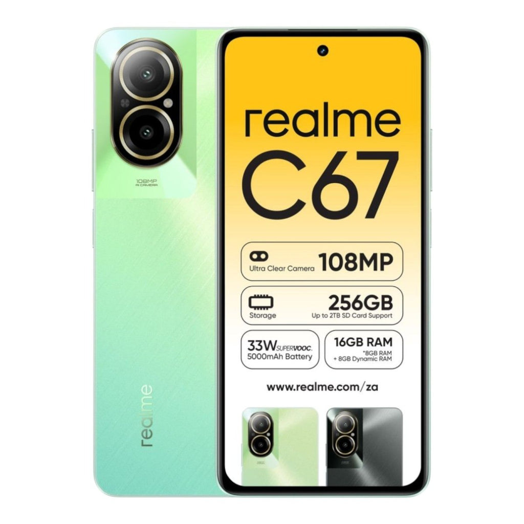 Realme C67 256GB LTE Dual Sim - Sunny Oasis - Certified Refurbished - Style Phase Home