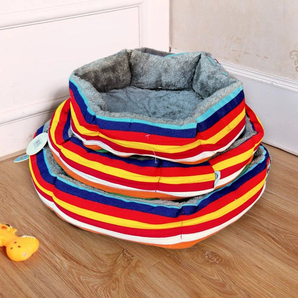 Soft & Warm Pet Bed - Stripe - Style Phase Home