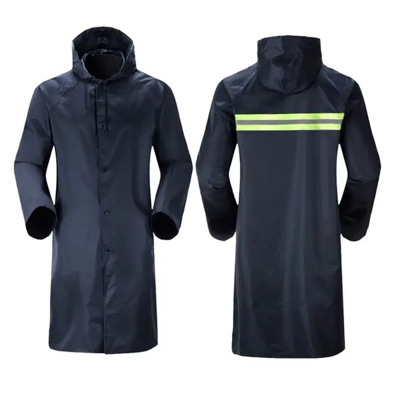 Waterproof Hooded PVC Raincoat - Style Phase Home