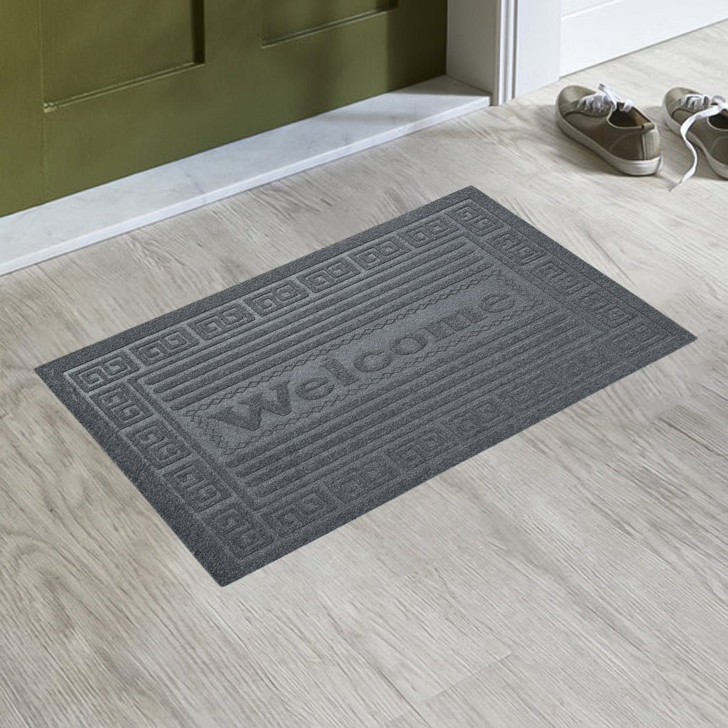 Welcome Stripe & Spiral Doormat - 40 x 60 cm - Style Phase Home