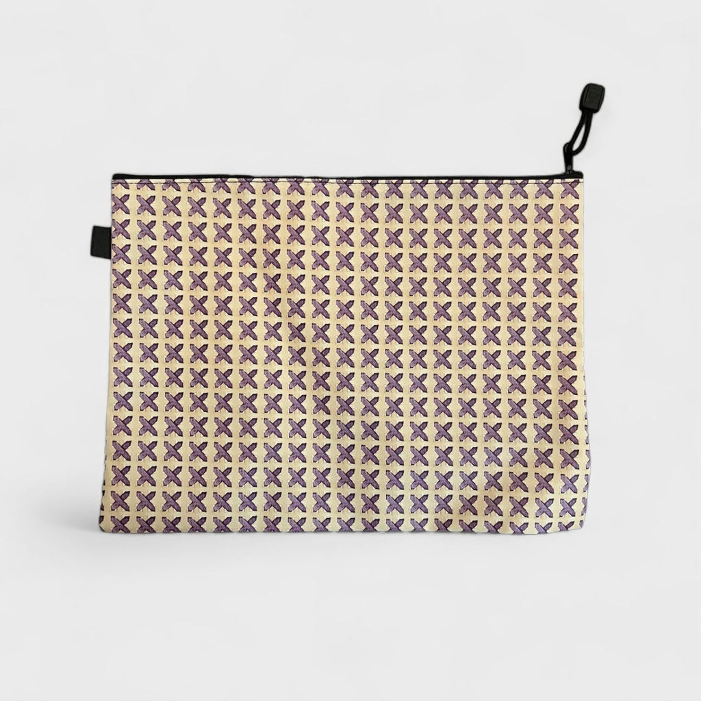 Zipper Pencil Case Cross Design - 34 x 25 cm - Style Phase Home