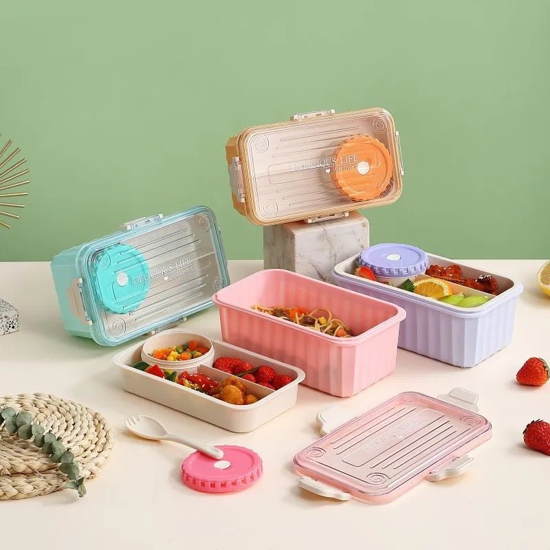 2 Layer Pastel Bento Lunchbox - 2L – Style Phase Home