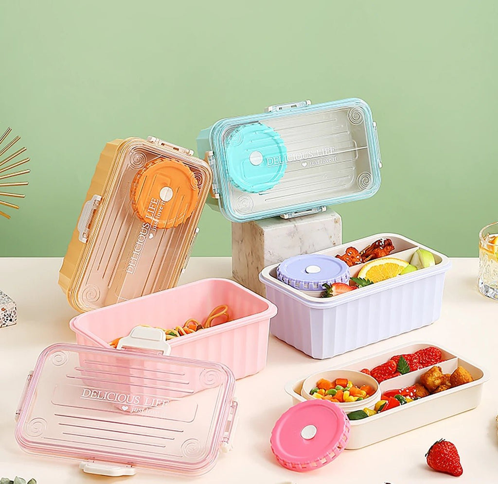 2 Layer Pastel Bento Lunchbox - Style Phase Home