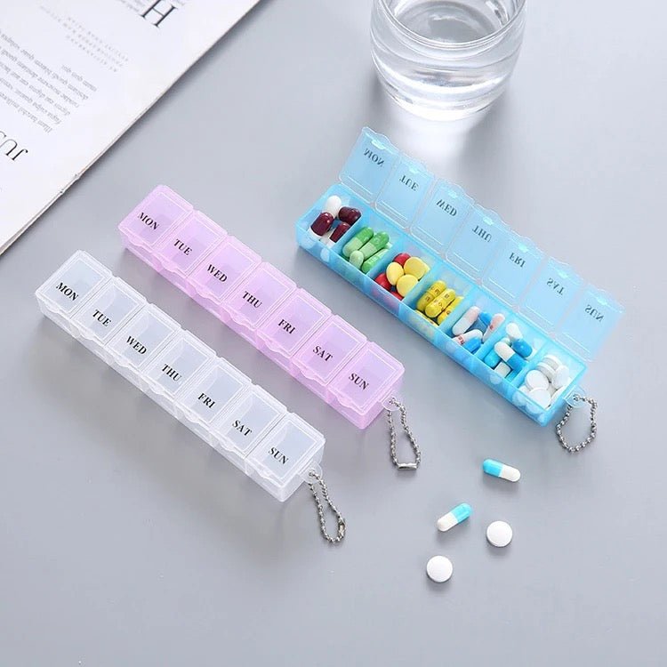 7 Slot Weekly Pill Organizer - Style Phase Home