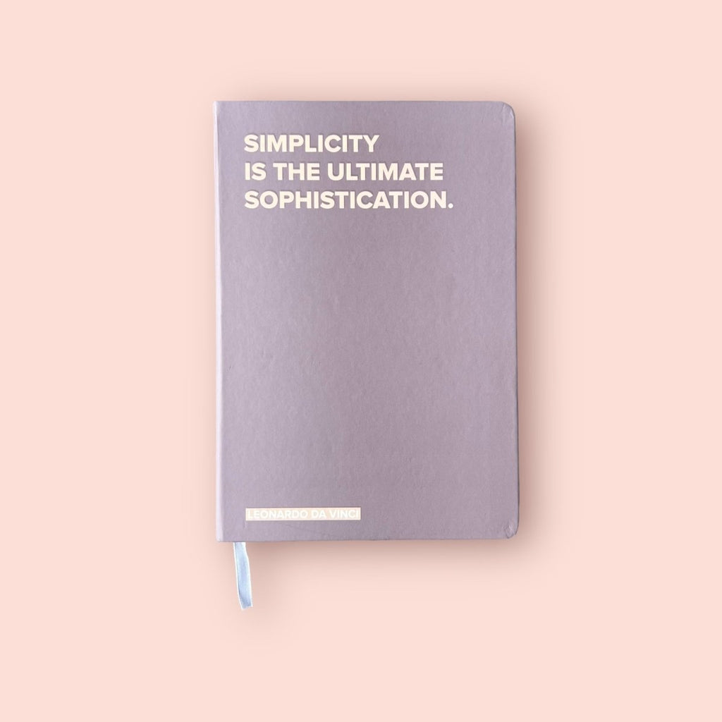 A6 Hardcover Quote Notebook - Style Phase Home