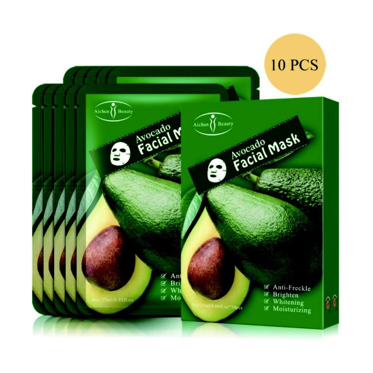 Avocado Face Mask - 10 Pack - Style Phase Home