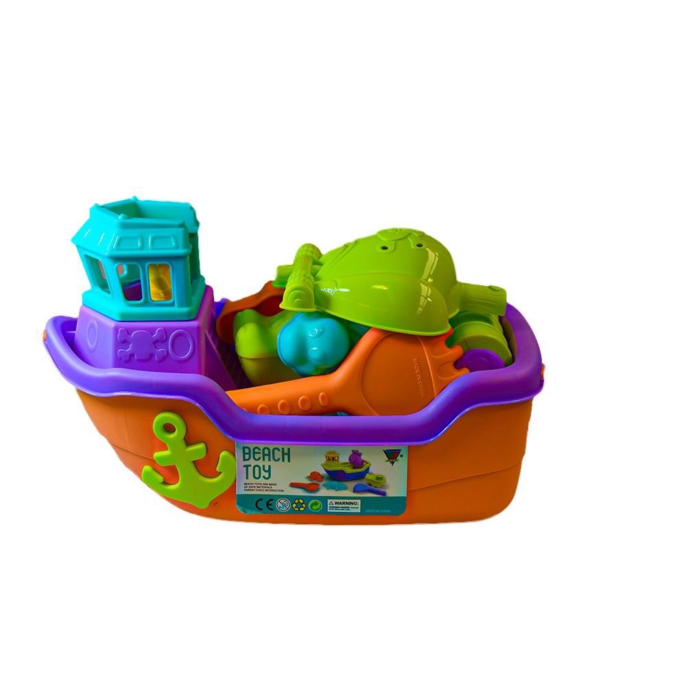 Kids Fun Beach Ship Bucket Toy Set - Style Phase Home