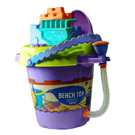 Kids Fun Beach Spraying Castle Bucket Toy Set - Style Phase Home