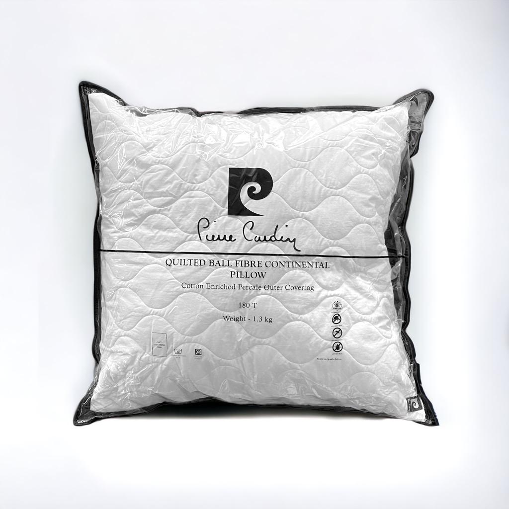 Pierre Cardin 180T Quilted Continental Pillow - Style Phase Home